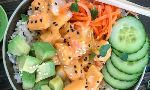 Cucumber Sushi Bowl Classic